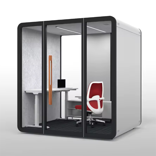 Soundproofing Mobile Studio Room Acoustic Meeting Office Work Space Silence Sound Proof Office Pod With Seating - Application: Indoor