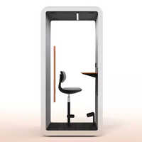 Stylish Multifunction Aluminum Alloyin DoorTiny Single Soundproof Booth Office Pod for Home Study