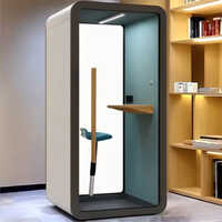 Office Pod Interpreter Booth Telephone Booth Sound Isolation Studio Booth for Music