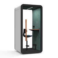 Professional Acoustic Soundproof Office Phone Booth Office Soundproof Pods for Public Privacy MeetingPod