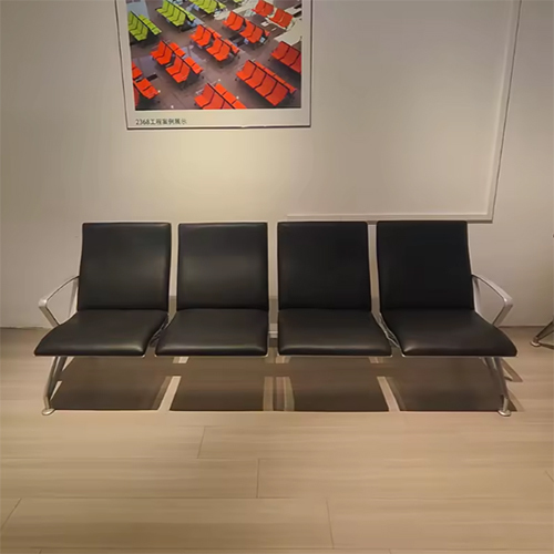3-Seater Waiting Area Chair Visitor Airport Bench Seating Hospital Waiting Chair