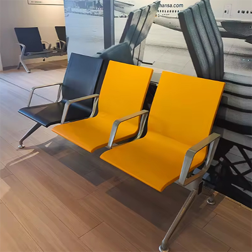 Durable Type Office Visitor Waiting Clinics Waiting Banch Chairs 3 Seat for Hospital