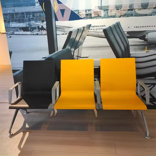 Durable Type Office Visitor Waiting Clinics Waiting Banch Chairs 3 Seat for Hospital