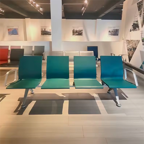 Metal 3 Seater Airport Waiting Chairs Versatile Public Outdoor Furniture for Mall Gym Home Office Waiting Room