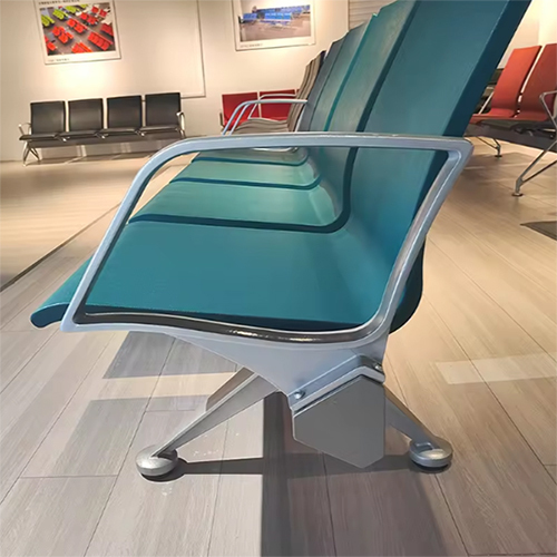Metal 3 Seater Airport Waiting Chairs Versatile Public Outdoor Furniture for Mall Gym Home Office Waiting Room