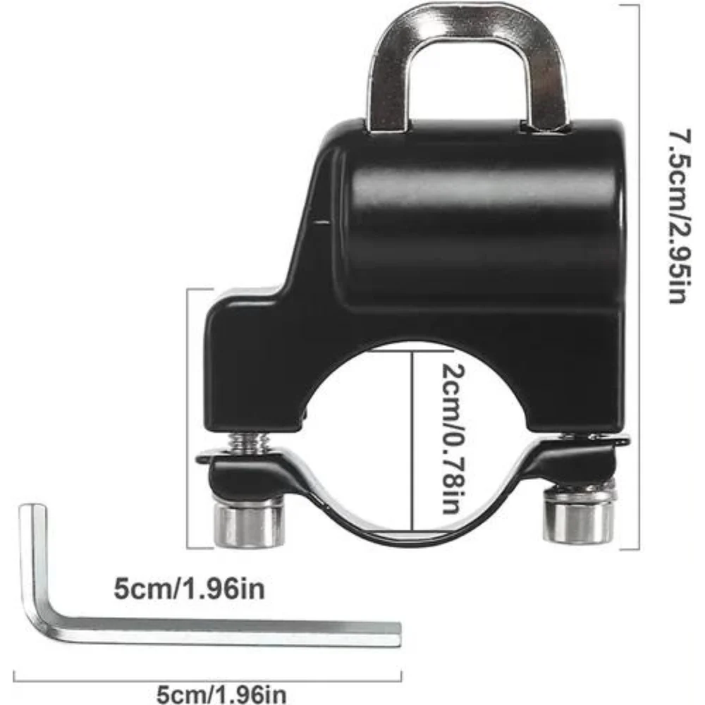 Anti Theft Helmet Lock