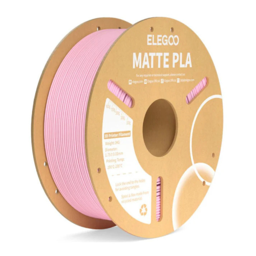 ELEGOO PLA Matte Filament Sakura Pink 1.75mm Versatile Printing Material 1kg