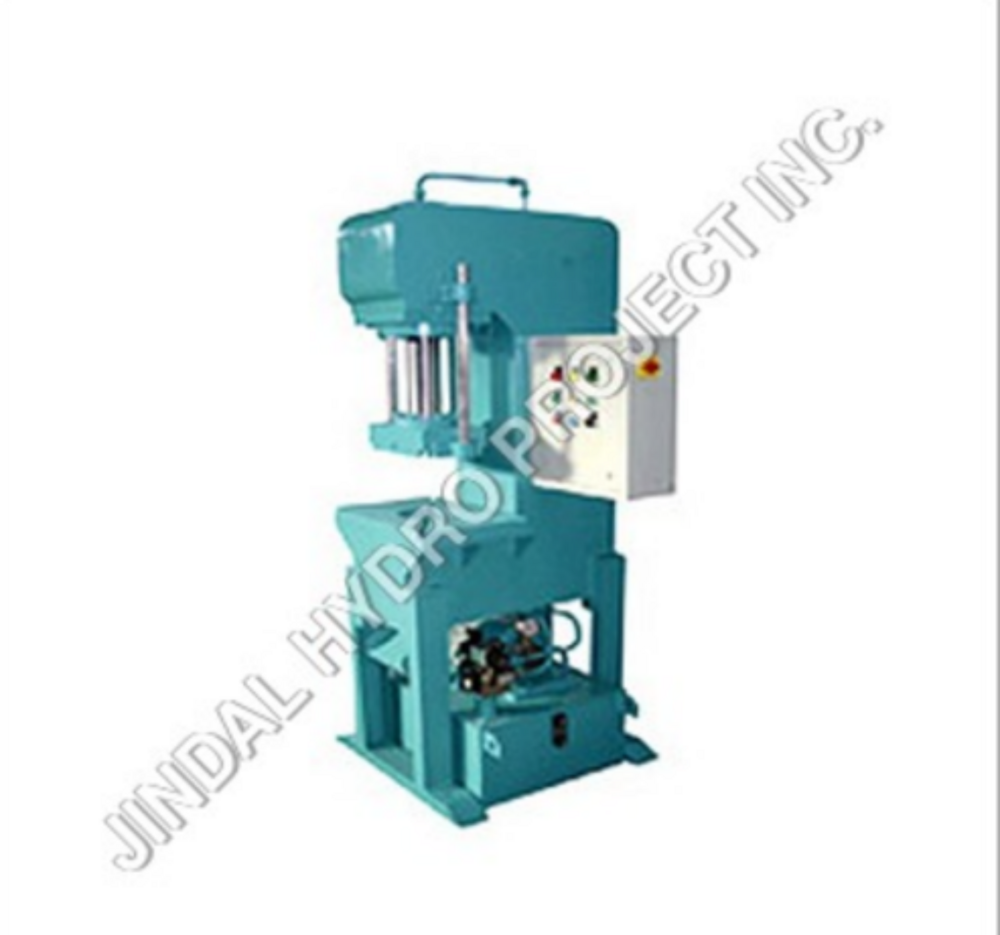 C Frame Hydraulic Press - Color: Blue