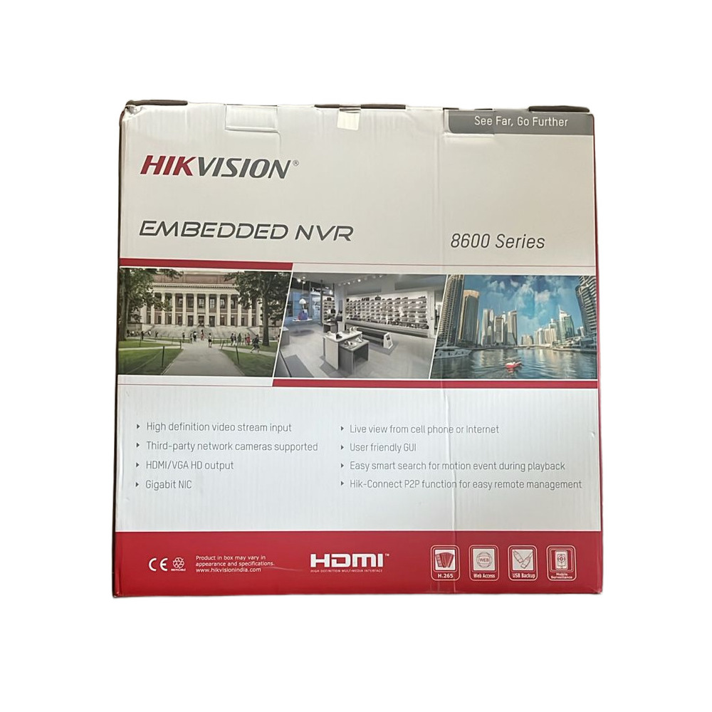 Hikvision 8600 Series Acusense Network Video Recorder
