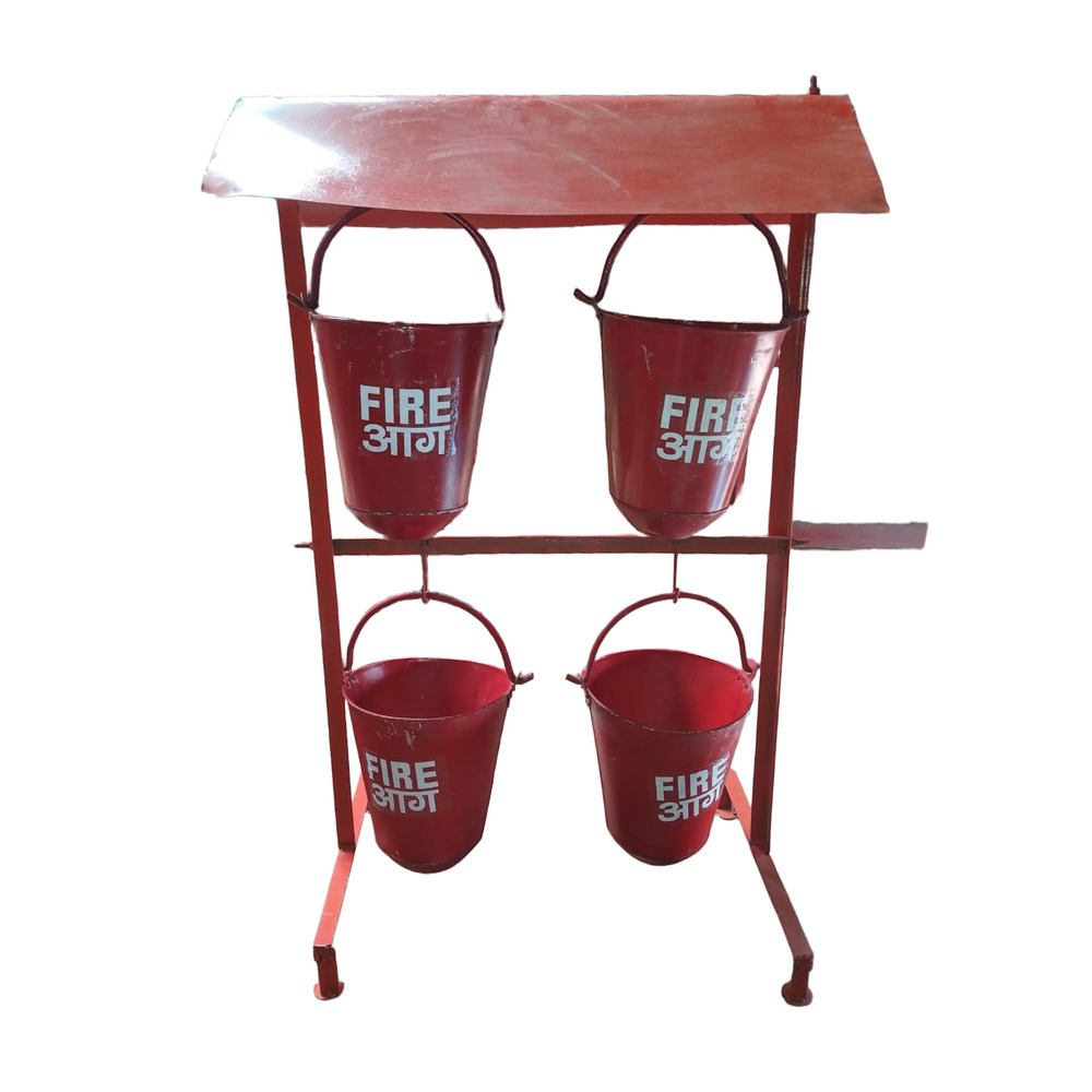 Fire Bucket With Stand - Color: Multiple