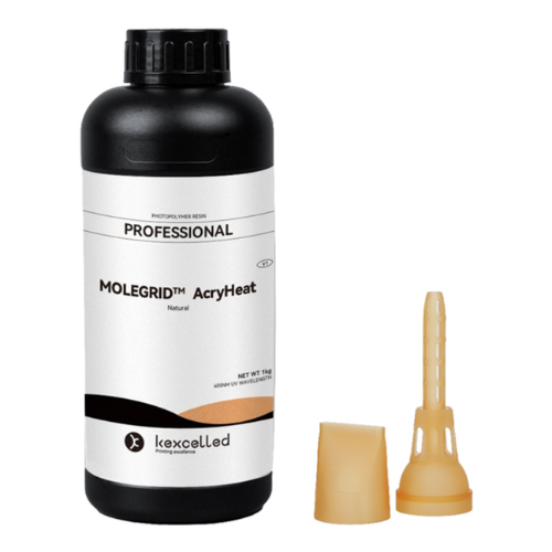 MOLEGRID AcryHeat Photopolymer Resin Natural Coloured
