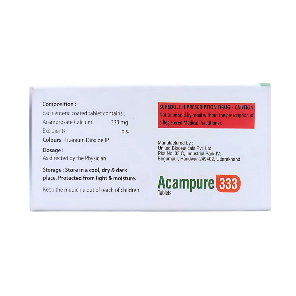 Acamprosate Calcium (333mg)