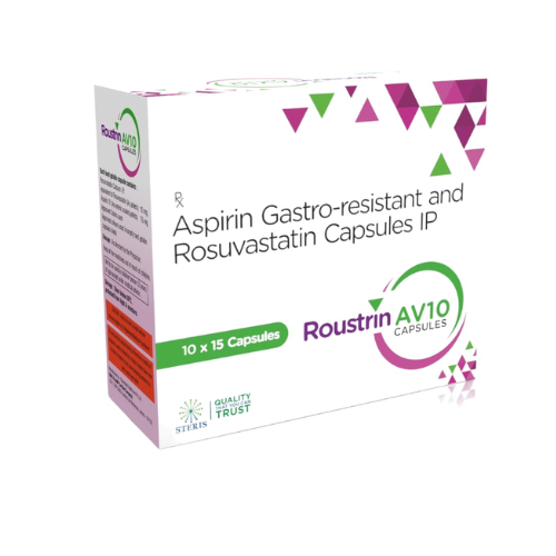 Rosuvastatin (10mg), Aspirin (75mg)