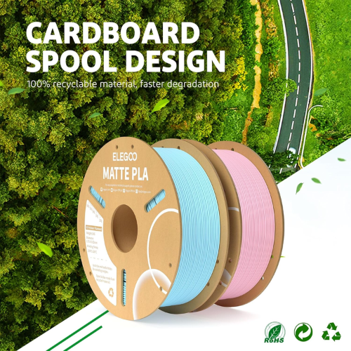 ELEGOO PLA Matte Filament Lavender Purple 1.75mm Versatile Printing Material 1kg