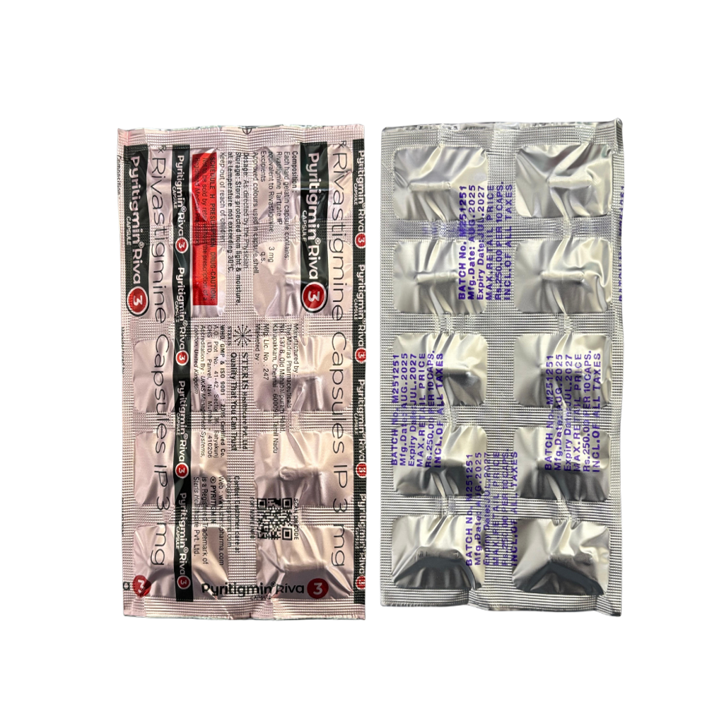 Rivastigmine 3 mg capsule