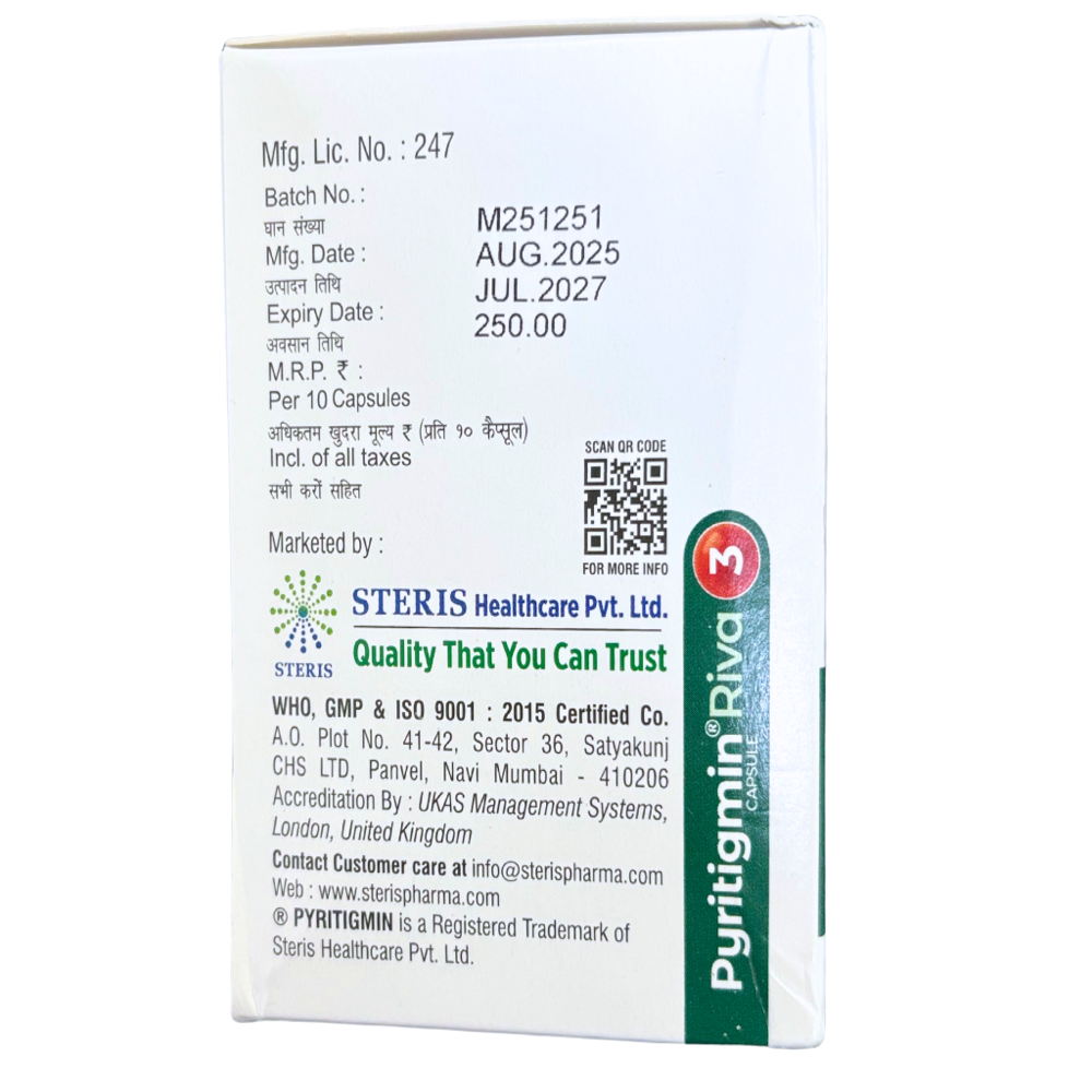 Rivastigmine 3 mg capsule