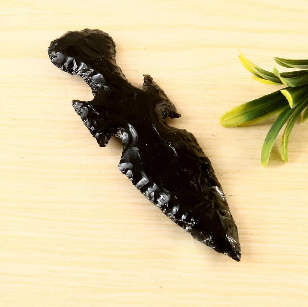 Premium Quality Black Obsidian Stone - Grade: Industrial