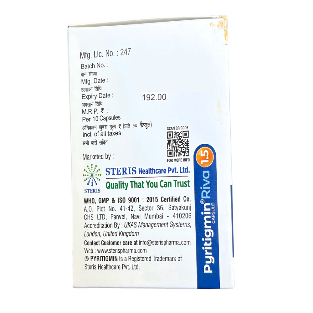 rivastigmine 1.5 mg capsule