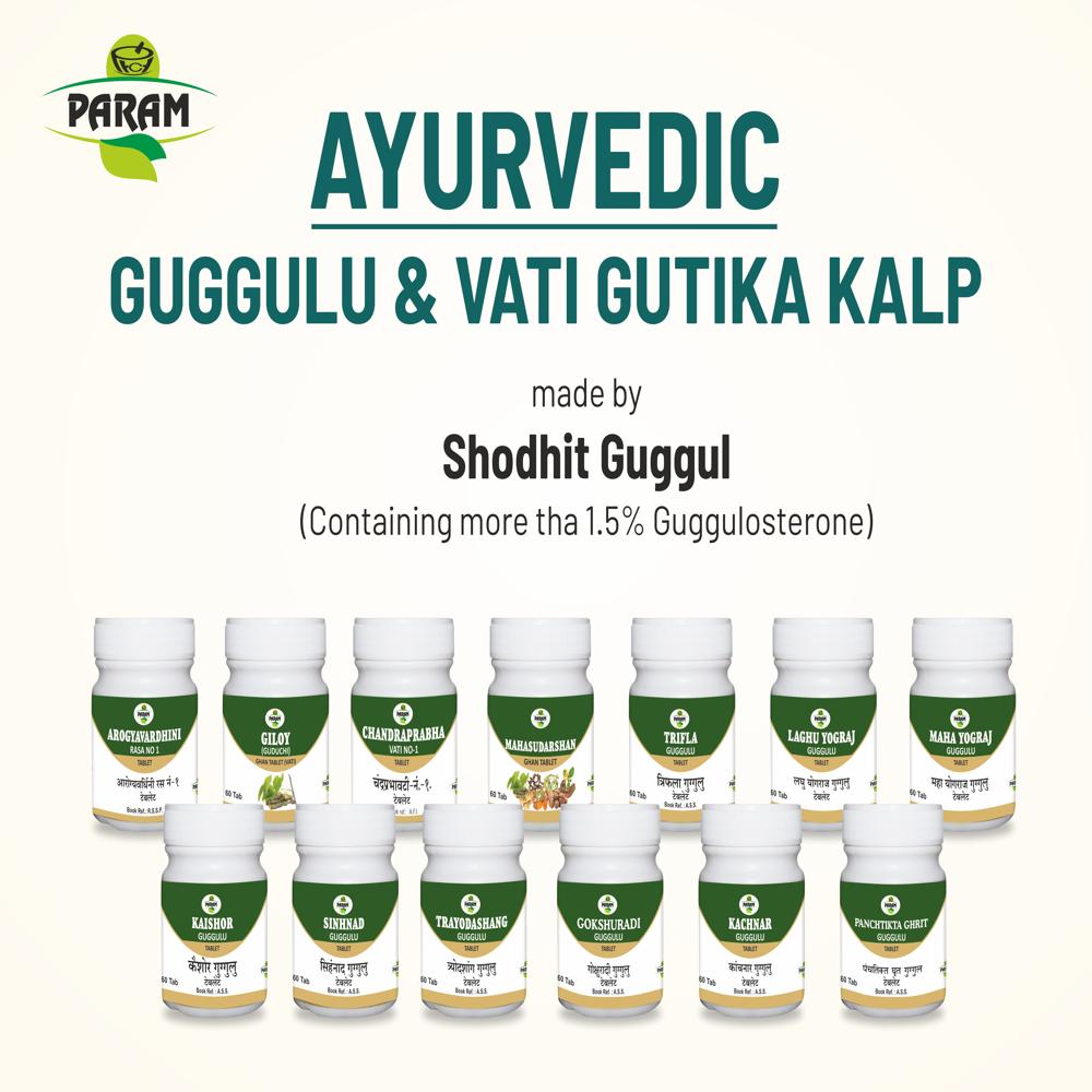 आयुर्वेदिक गुग्गुल कल्प औषधि