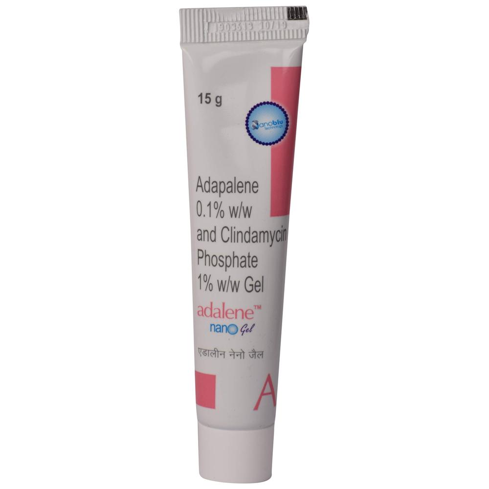 Adalene Nanogel Adapalene+ Clindamycin Gel 15gm