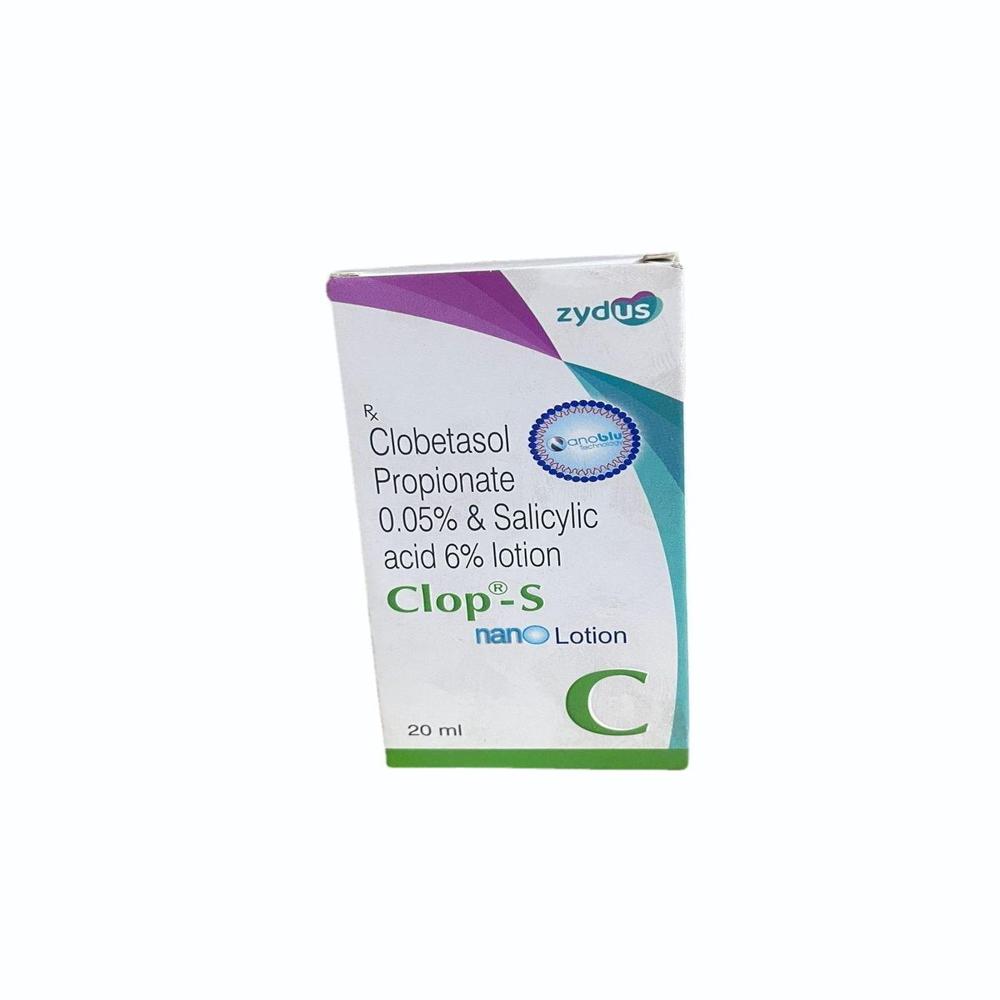 Clop S Nano Clobetasol + Salicylic Acid Lotion 20ml