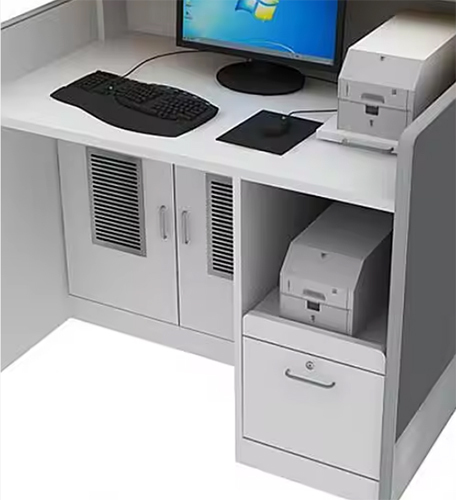 Ada Compliant Event Registration Desk Ergonomic Staff Workstation - Application: Hotel