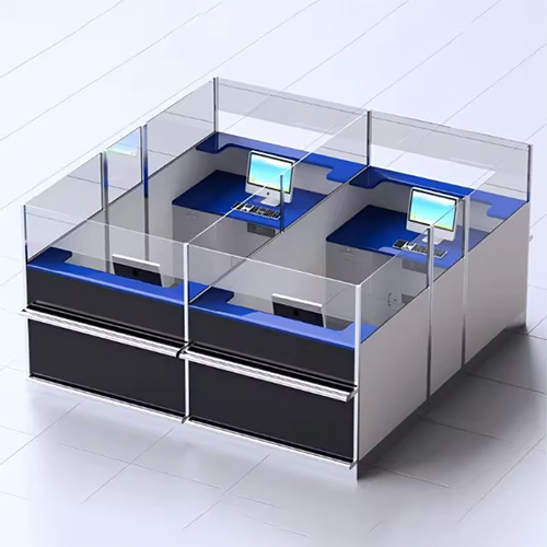 Modern Airport Counter Airport Check In Counter Airport Ticket Check Desk Check-In Islands - Feature: Adjustable (Height)