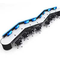 Paint Monitoring Center Console Computer Desk Console Multimedia Security Command Center Console Dispatch Off