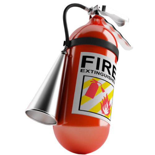 Fire Extinguisher - Color: Red