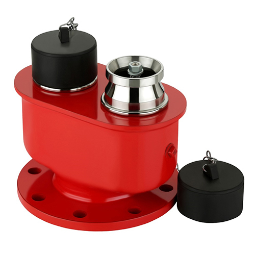 2 Way Fire Brigade Inlet - Coating Type: Polished