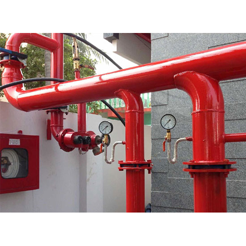 Fire Hydrant System - Color: Red