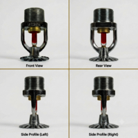 Pendant Type Sprinkler - Color: Silver