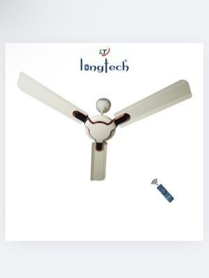 28W Longtech Glide Ivory Bldc Ceiling Fan With Remote - Application: Domestic