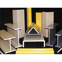 Frp Pultruded Sections - Fiber Reinforced Polymer, Various Thickness, Yellow And Brown, Temperature Resistant