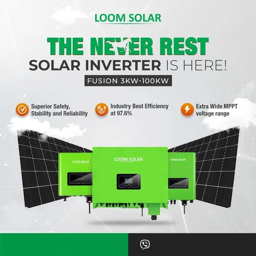 30Kw Loom Solar On Grid Inverter System - Application: Home