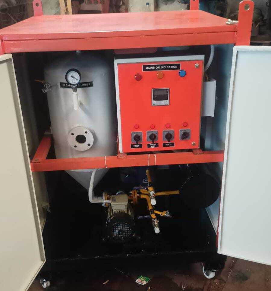 Transformer Oil Filter Machine - Color: Multicolor Paint Coated