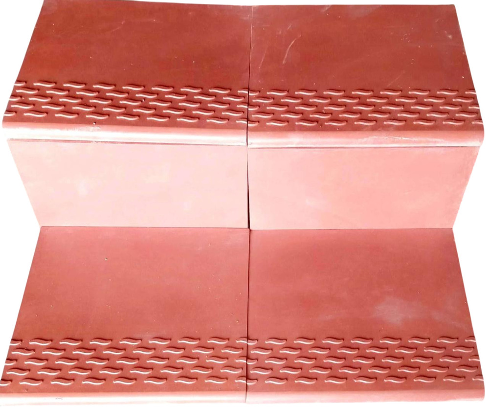 Stair Step And Riser Paver Block - Material: Concrete