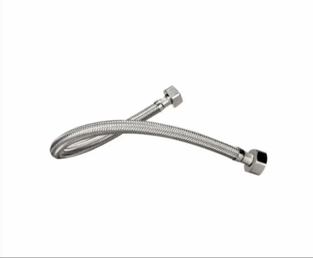 Ss Braided Hose Assembly - Color: Silver