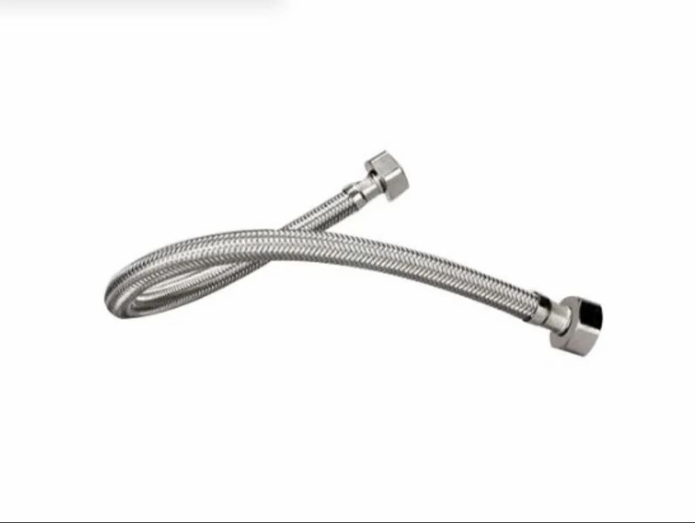 Ss Braided Hose Assembly - Color: Silver