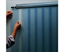 Clear View PVC Strip Dividers