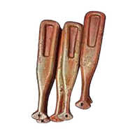 Concrete Pump Clamp Wedge Pin - Color: Golden