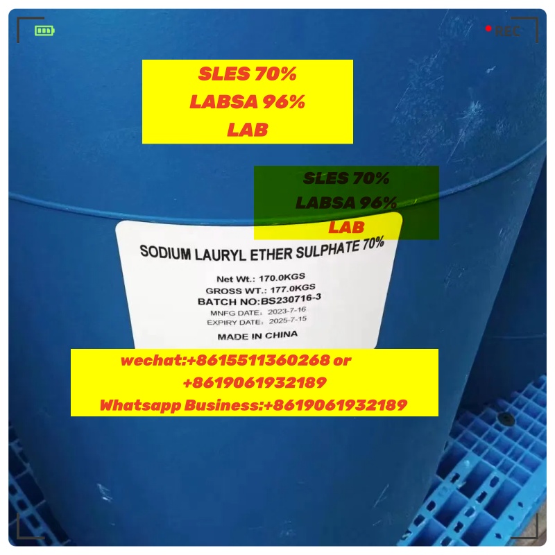 Detergent Chemical LABSA 96%/SLES 70% Factory