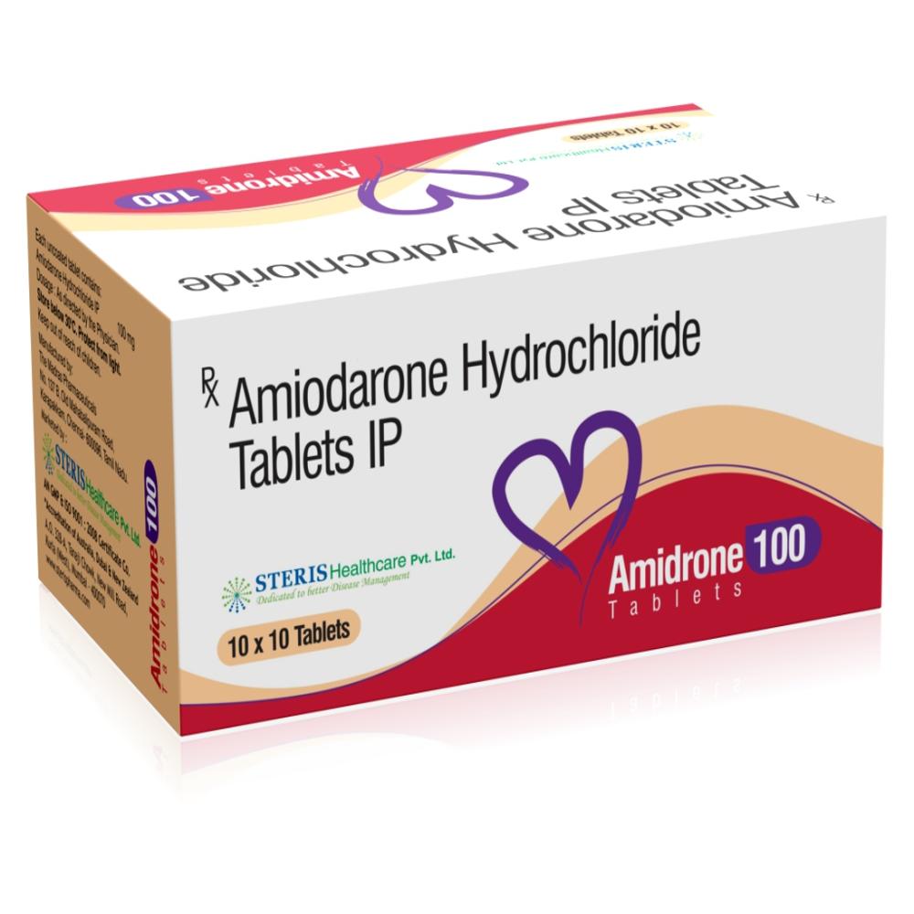 Amiodarone (100mg) - Drug Type: General Medicines