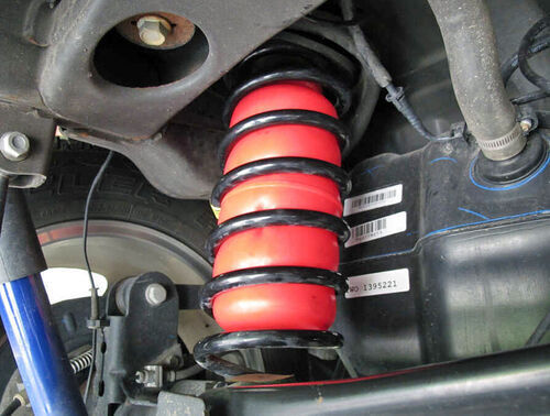 Air Ift Springs - Color: Black