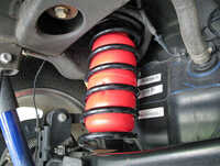 Air Ift Springs - Color: Black