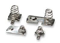 Battery Contact Spring - Color: Silver
