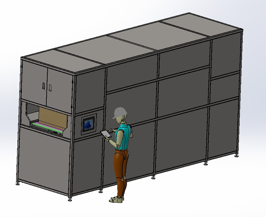 Ahu Pre Filter Cleaning Machine - Features: Good Quality