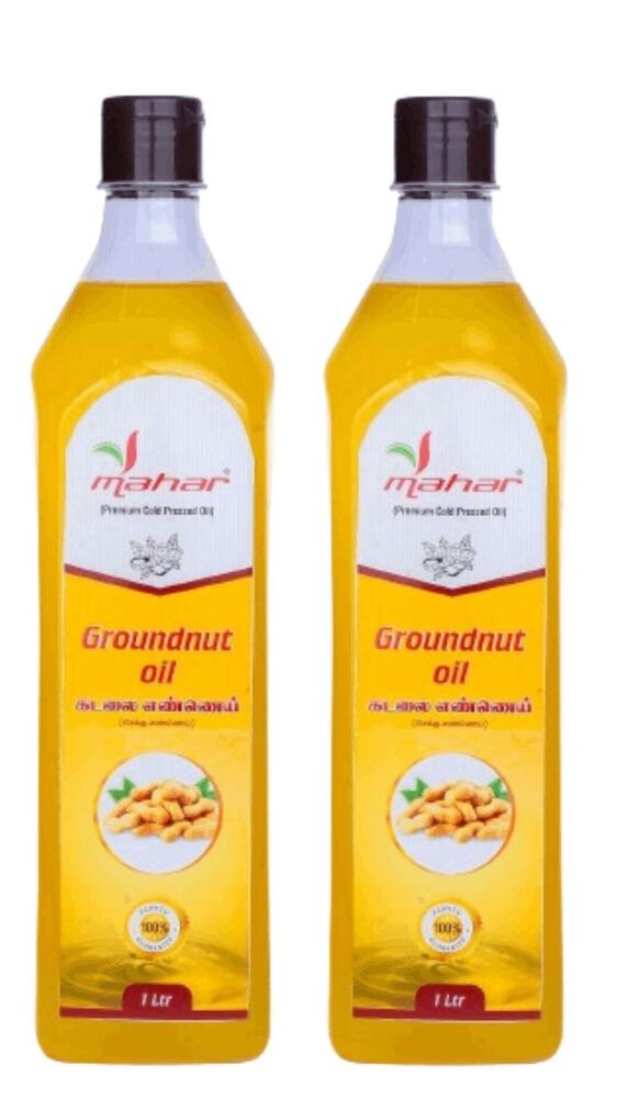1 Litre Groundnut Oil Pack of 2