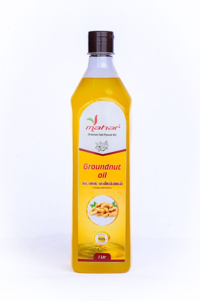 1 Litre Organic Groundnut Oil - Grade: Premium