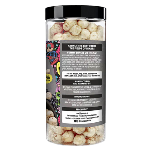 Yumgo Black Pepper Roasted Makhana (80g)